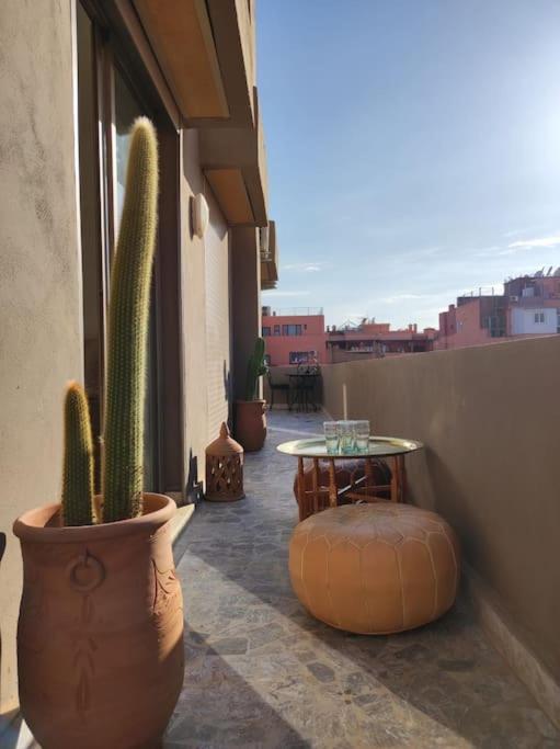 Апартаменты Plein Centre Marrakech, Grand Balcon Filant Марракеш Экстерьер фото